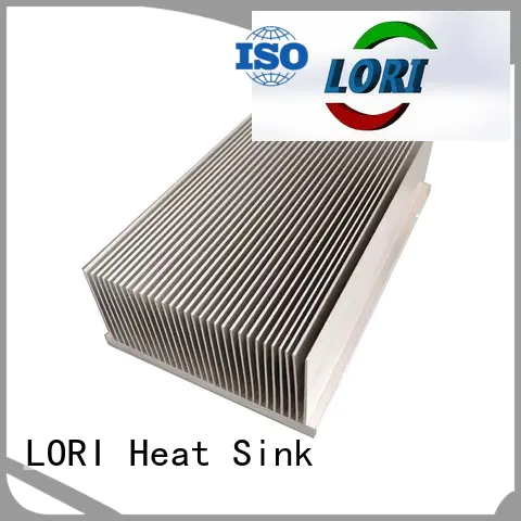 High Power Aluminum IGBT heatsink With High And Dense Fins