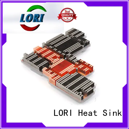 LORI Brand stamped copper custom copper cpu heatsink