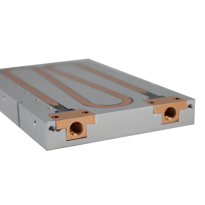 Aluminium Cold Plate Heat sink Liquid Cooling for igbt LR0019