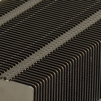 Stamped heat sinks