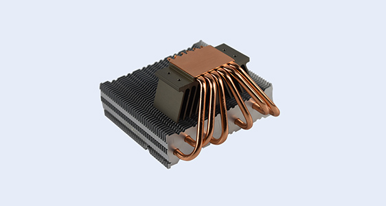 6 heat pipe cpu cooler