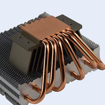 Soldering heat pipes