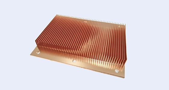 copper skived fin heatsink