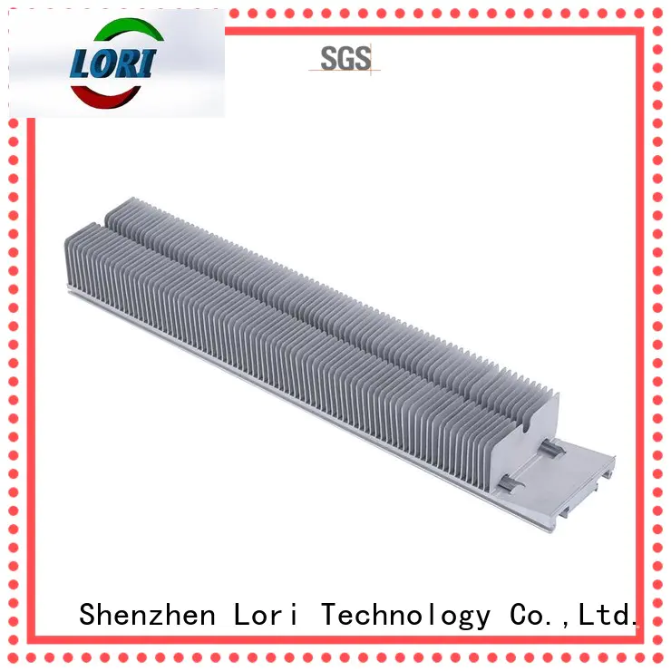 cnc aluminum skived aluminum heat sink LORI Brand