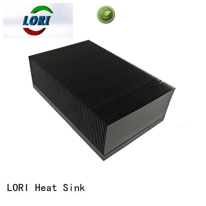 skived heatsink anodized for machine LORI