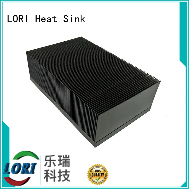 heat aluminum heat sink black LORI company