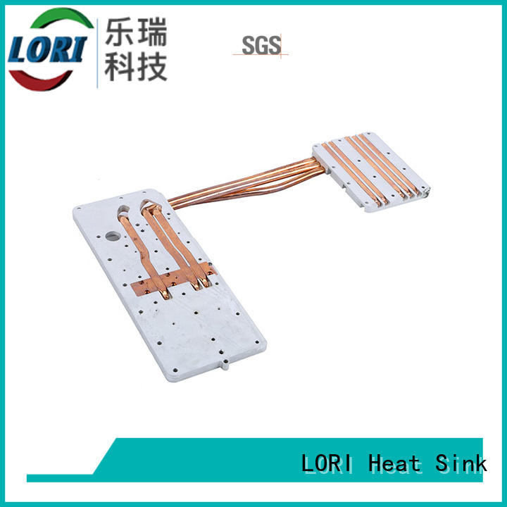 copper heatpipe nickel LORI Brand passive cpu heatsink manufacture