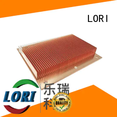 skived fin heat anodized aluminum heat sink copper LORI Brand