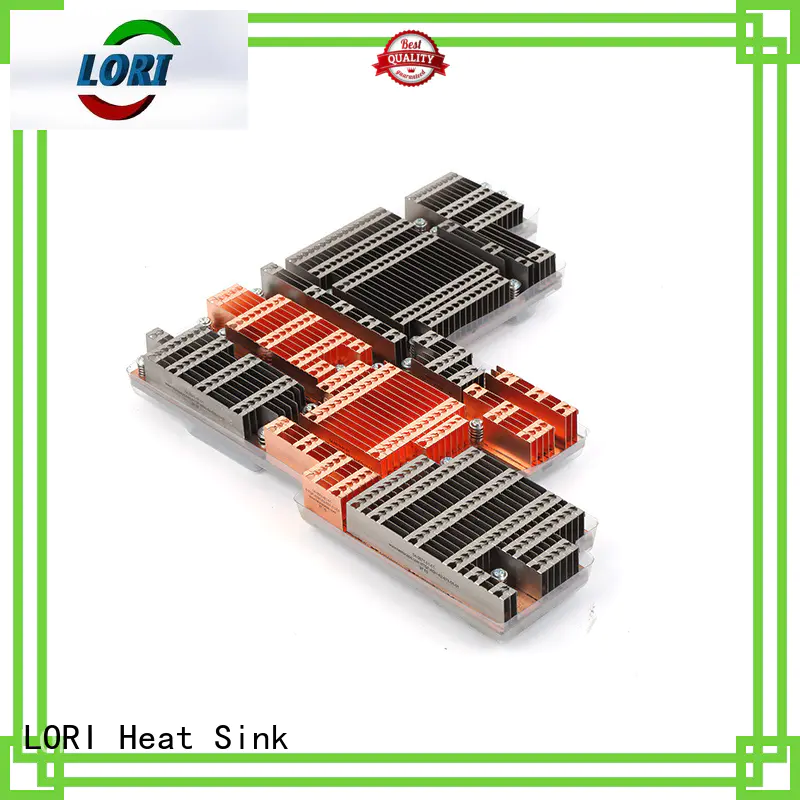 LORI Brand light copper heat sink soldering factory