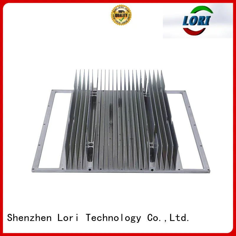 LORI square raspberry pi heatsink highly efficient for cnc machining