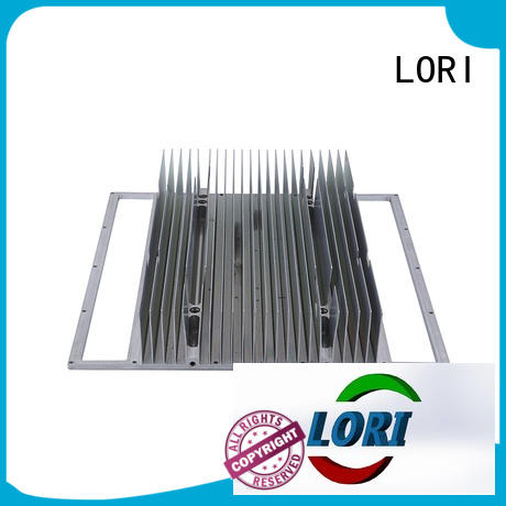 power aluminum heat sink led light for cnc machining LORI