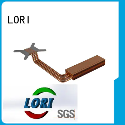 LORI Brand fin zipper heat copper heat sink manufacture