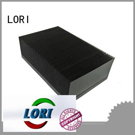Skived Fin Heat Sink with black anodized From Lori