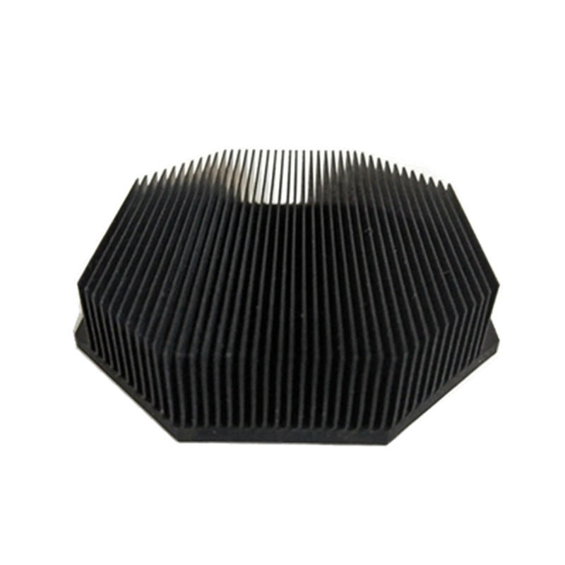 Customized Aluminum Skived Fin Heat Sink With Black Anodized Lori