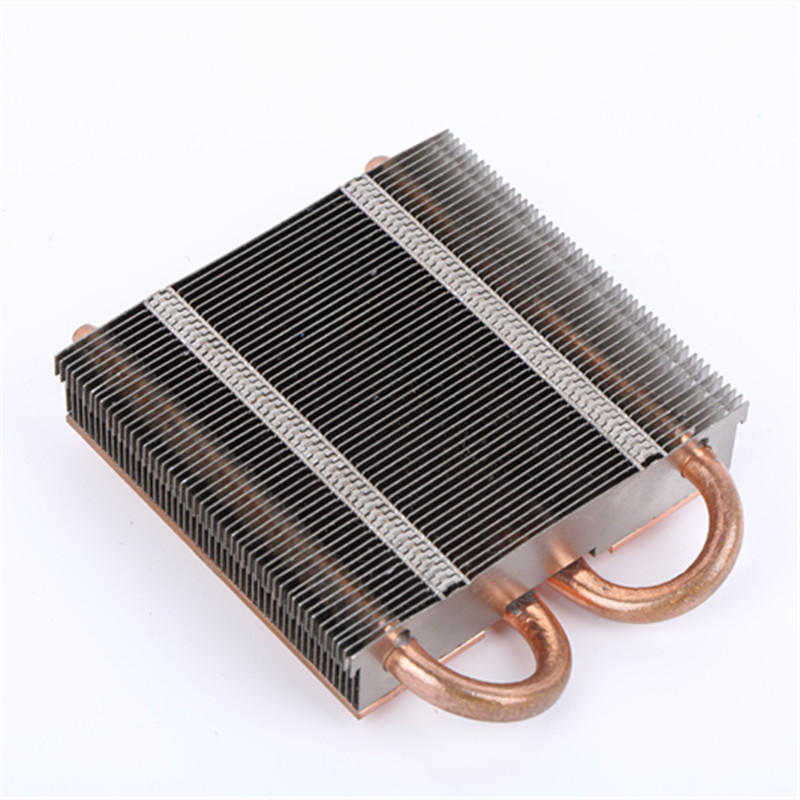 Heatpipe Heatsink With Aluminum  Stamping Fin For Computer