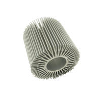 Round heat sink extrusion for led light.