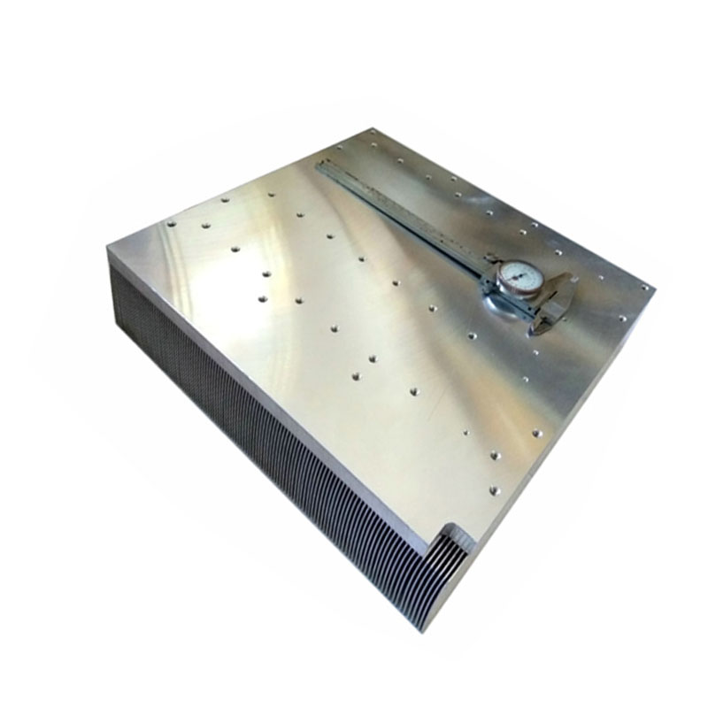 large aluminum skiving heat sink