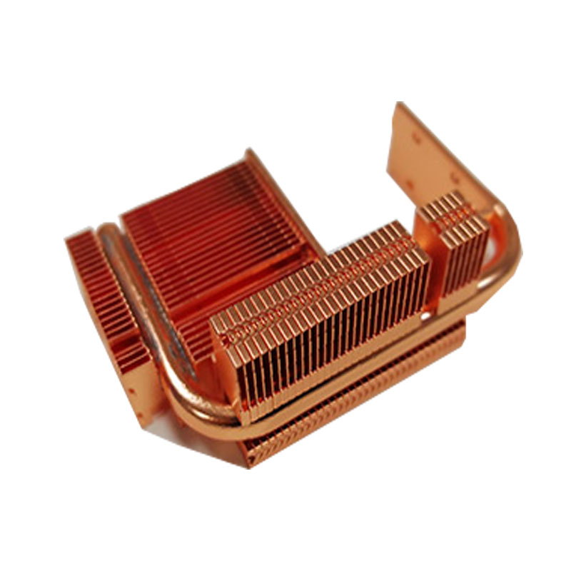 Copper pipe heatsink