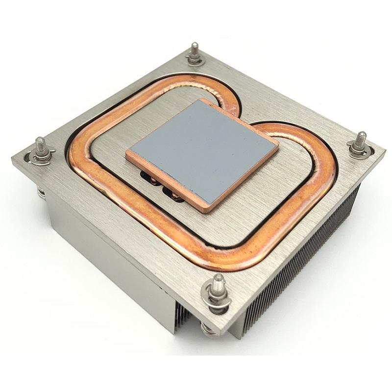 1U Zipper Fin Heat Sink For Intel CPU LGA2011/115X