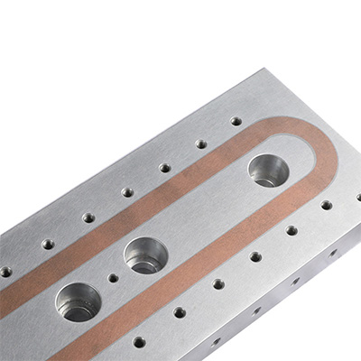 Copper cooling plate
