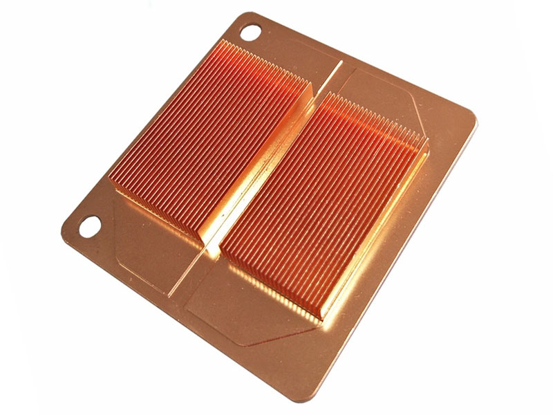 Customized skived fin heat sink