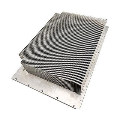 Bonded fin heat sink