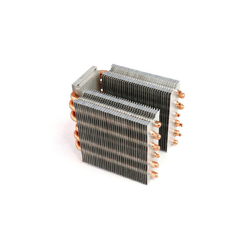 Heat sinks with heat pipes