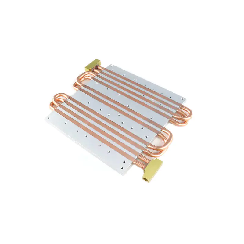Copper Tube Aluminum Cold Plate Liquid Cooling Solution System