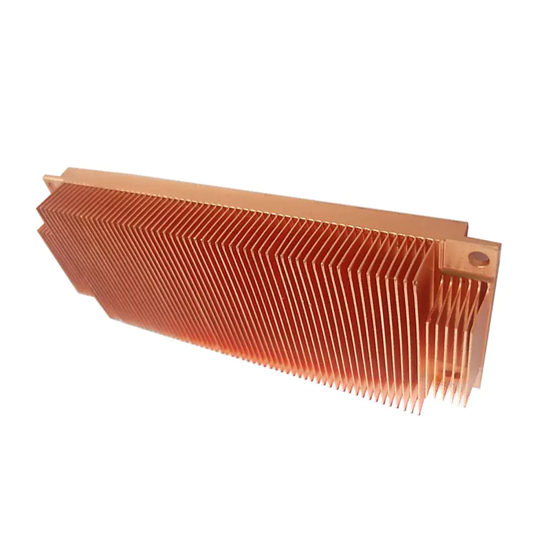 Large Copper Heatsink With Skiving Manufacturing Process