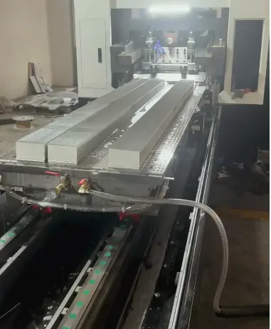 Large Skived Fin Machine for High Fin Density Heat Sink Fabrication