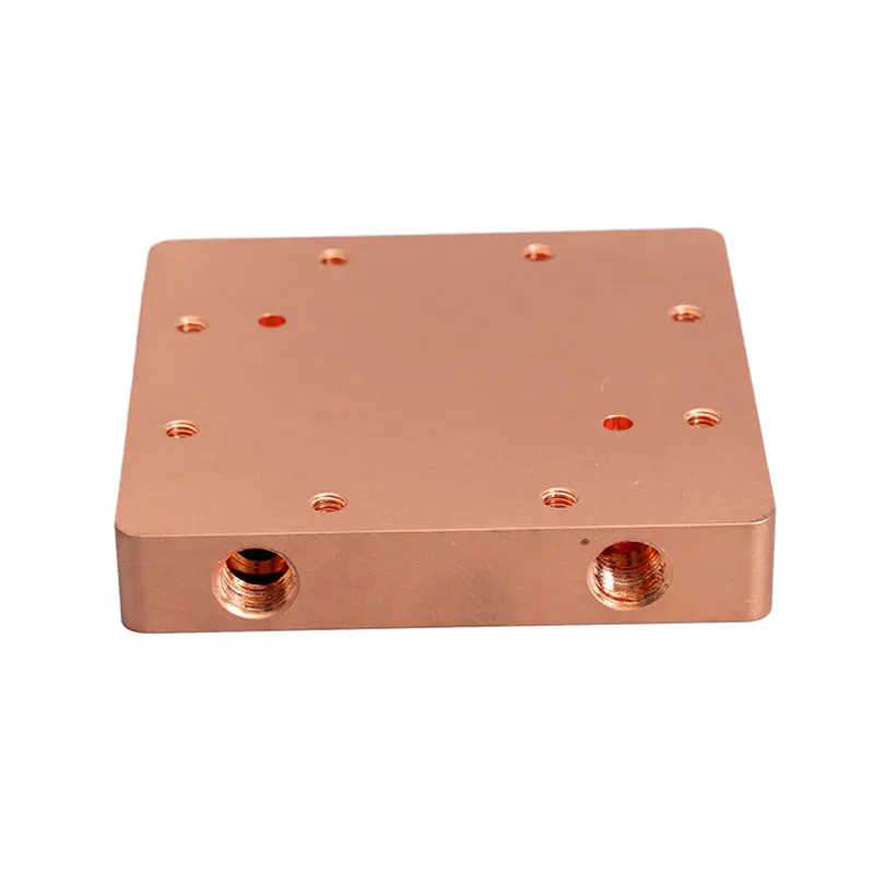 High Power Switching Power Supply Profile CU1100 Pure Copper Water Cooling Plate