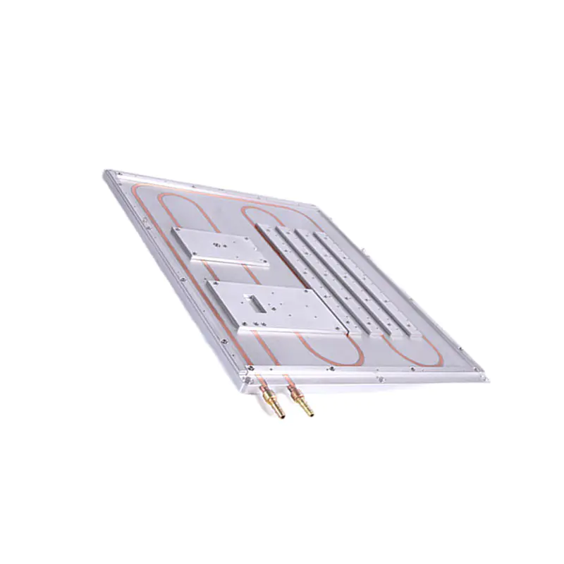 Medical Imaging Equipment Pressed Copper Tube Water Cooling Plate