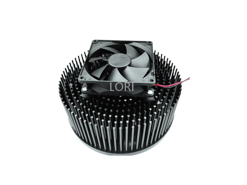 cold forged cob heat sink for stage/studio light
