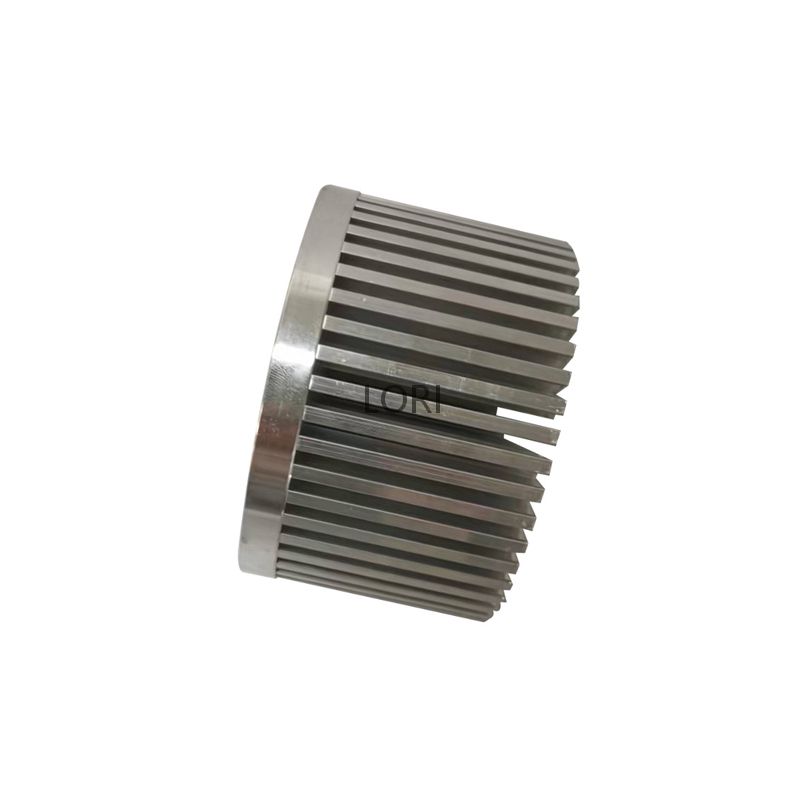 Cold Forged Aluminum Profile Sunflower High-Density Tooth Cob HeatSink For LED High Power Luminaires