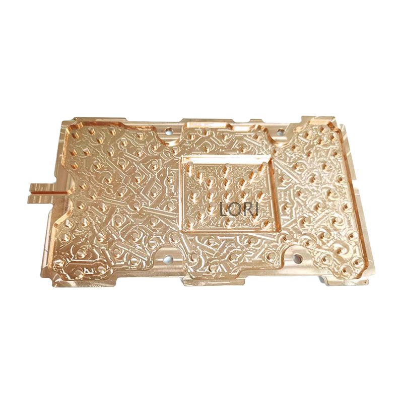 Customized High Power IGBT Cold Forging Copper Heat Sink