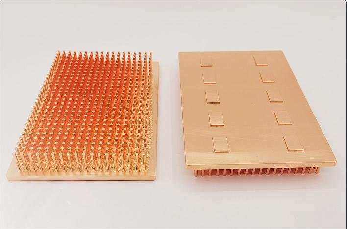 Cold Forging Copper Heat Sink