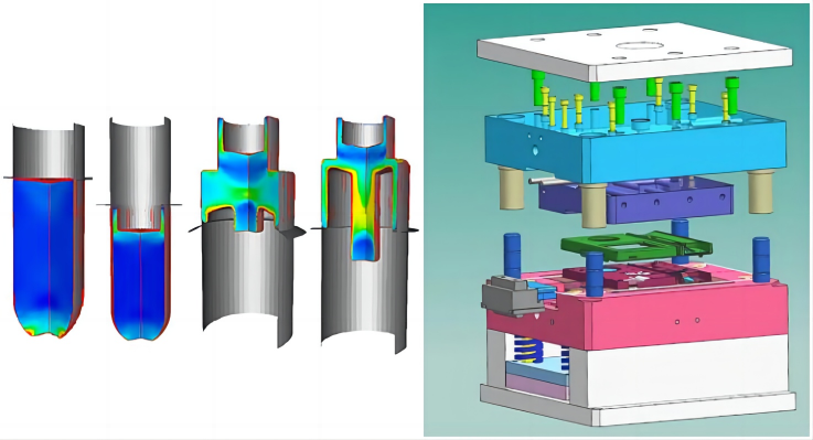 Forging simulation, Mold manufacturing and design