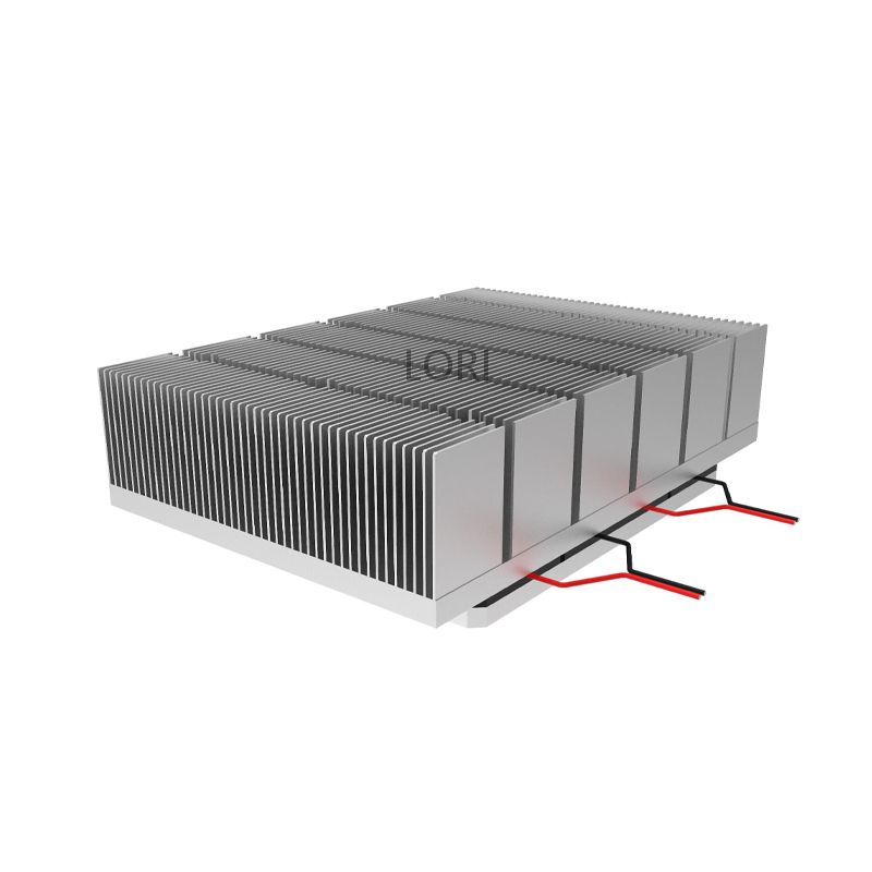 Aluminum Skiving Fin Heat Sink and Aluminum Plate For Semiconductor Cooling Module