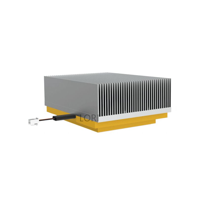 Semiconductor Cooling Module With Aluminum Plate and Skiving Fin Heat Sink
