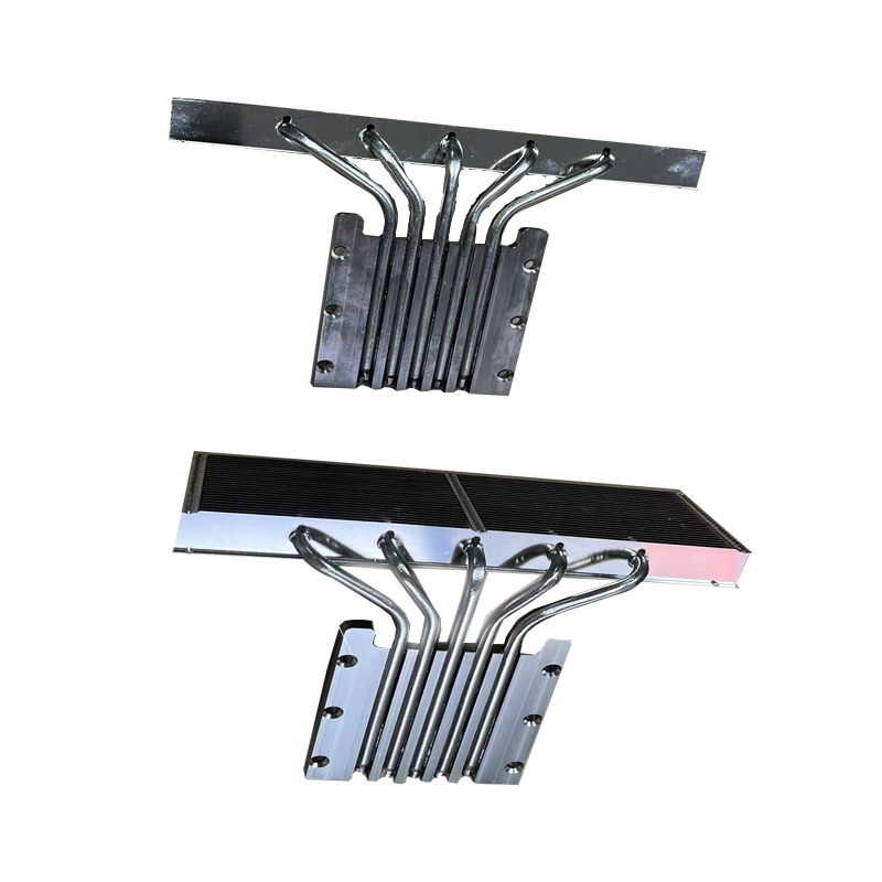 Custom Heat Pipe Heat Sink with Aluminum Zipper Fin