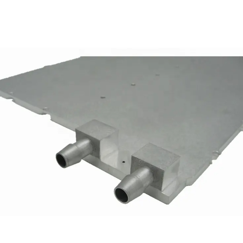 Ultra-thin Aluminum EV Battery Vacuum Brazing Liquid Cooling Cold Plate For New Energy Electric Vehicle