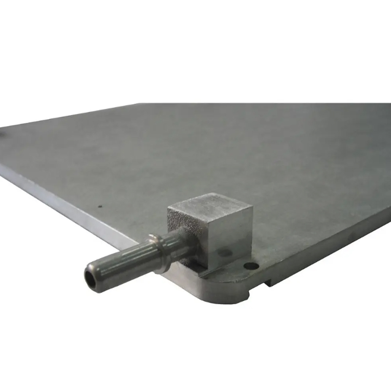 Ultra-thin Aluminum EV Battery Vacuum Brazing Liquid Cooling Cold Plate For New Energy Electric Vehicle