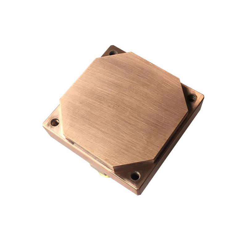 Custom CPU and GPU Vacuum Brazing Skived Fins Liquid Cooling Heat Sink for Server