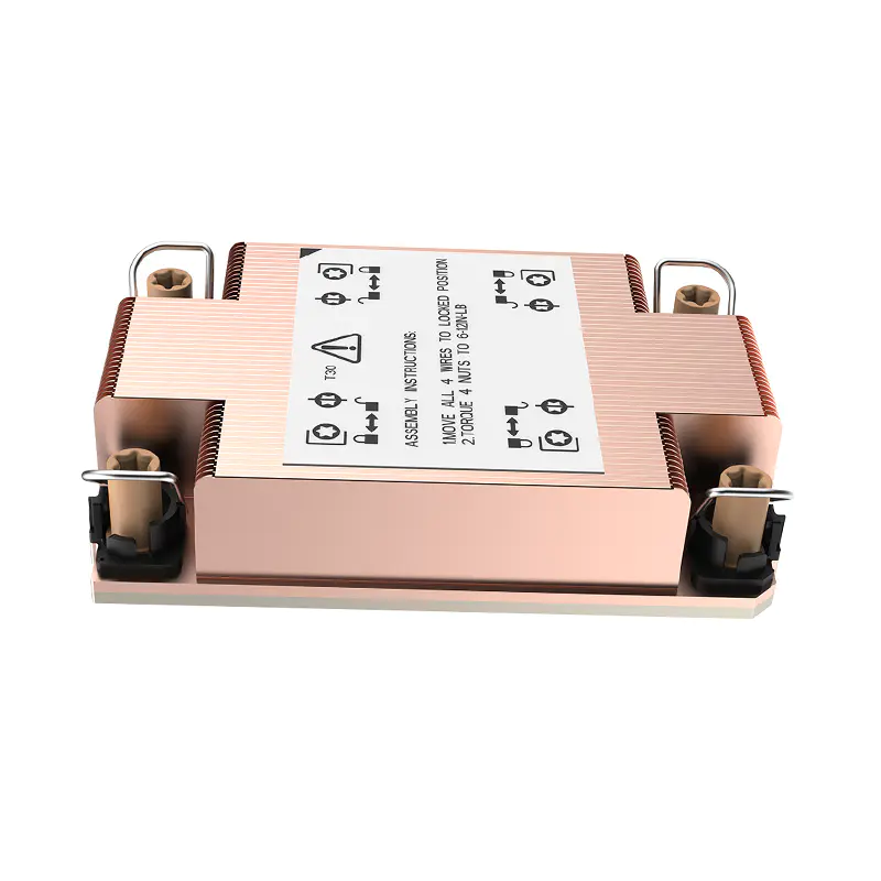 3th Intel Xeon Scalable Processors 1U Server Lga 4189 CPU Copper Vapor Chamber Heatsink