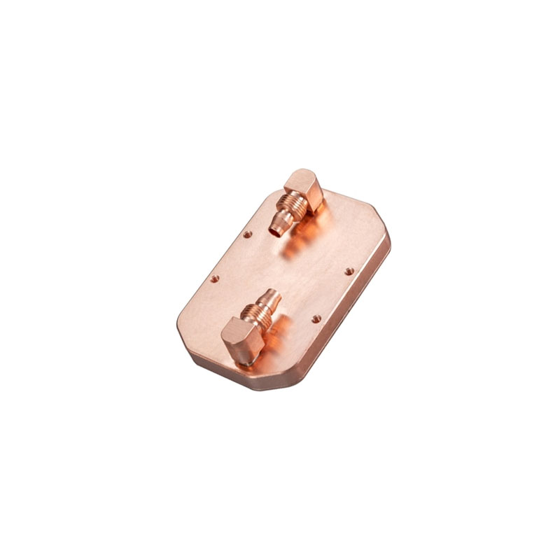 Custom Server Liquid  Cooling Loop Copper Waterblock