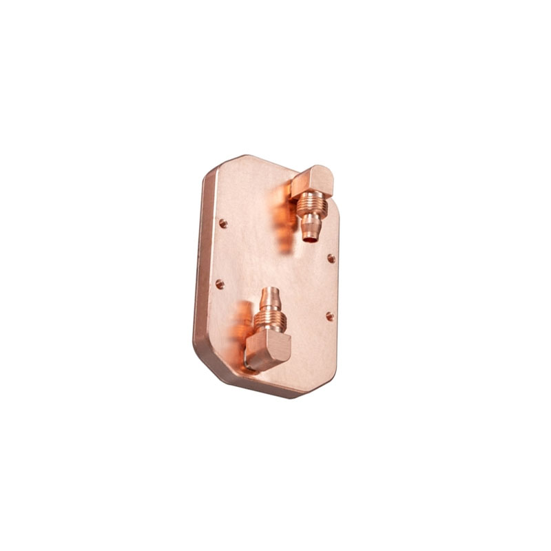 Custom Server Liquid  Cooling Loop Copper Waterblock