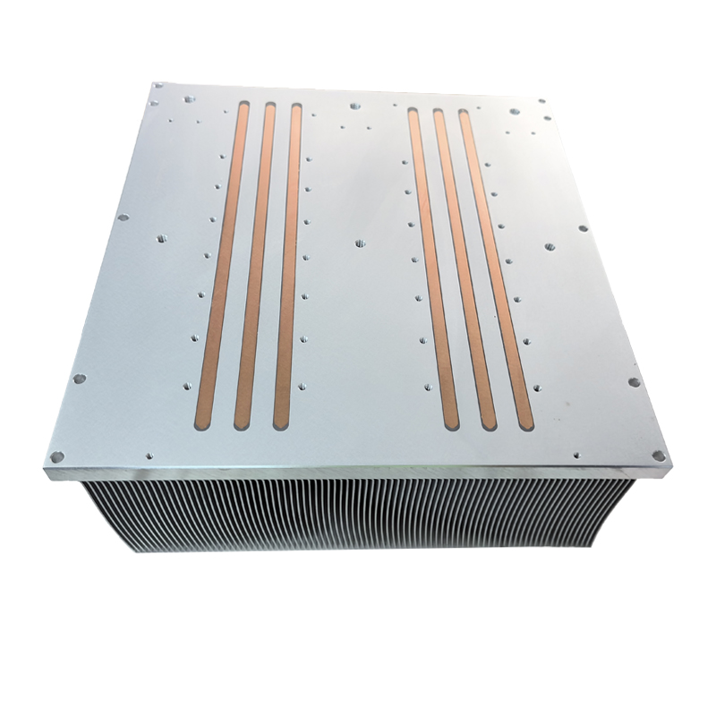 High Power Energy Storage Heat Pipe Skived Fin Heat Sink