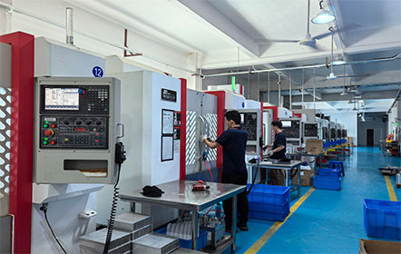 CNC Machining Heat Sink Factory Workshop