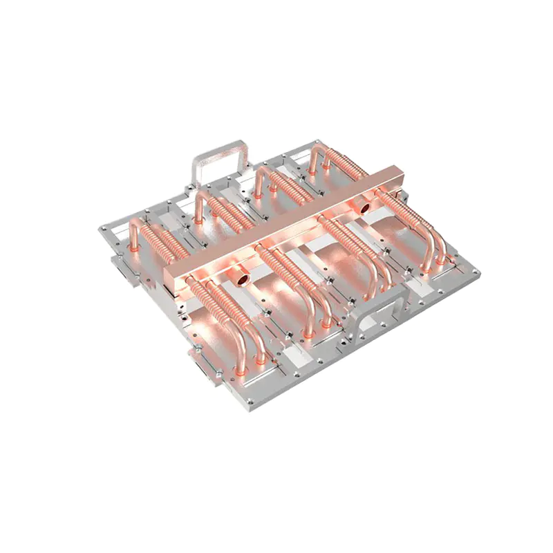 Custom Integrated Cold Plate Liquid Cooling Loops for AI Server