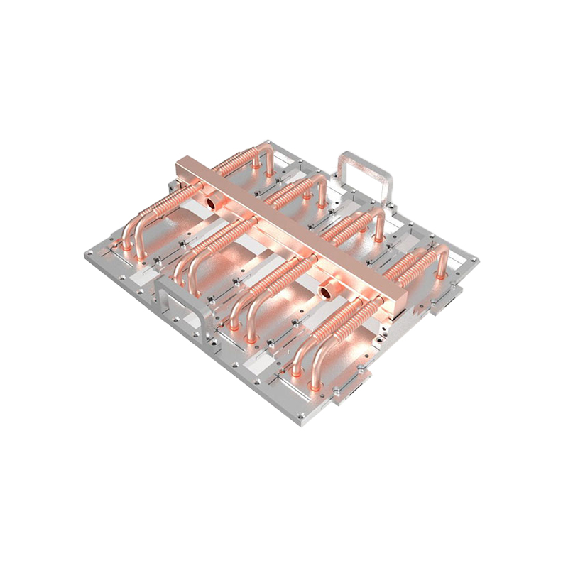 Custom Integrated Cold Plate Liquid Cooling Loops for AI Server